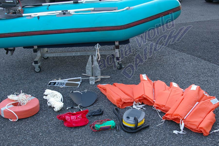 法定備品・オプション(詳細写真8) アキレス LCS-290 + トーハツ 法定備品・オプション(詳細写真8) アキレス LCS-290 + トーハツ