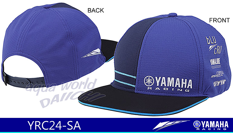 YRC24-SA ヤマハ ブルー キャップ YAMAHA RACING STREET CAP