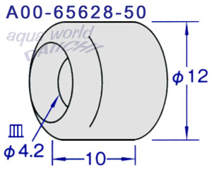 ハッチ固定用ブッシュ A00-65628-50 ヤマハ純正部品 ヤマハ純正