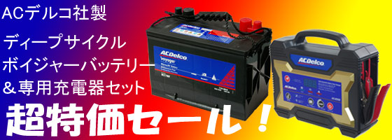 ACデルコAD-2002全自動マイコン制御バッテリー充電器 特価!
