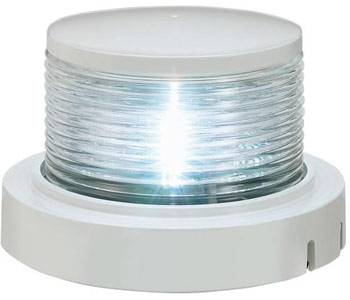 本命ギフト LED航海灯 第2種 白灯(アンカーライト・停泊灯・全周灯) 電装品