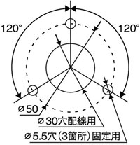 LED航海灯 第2種 白灯(アンカーライト・停泊灯・全周灯)