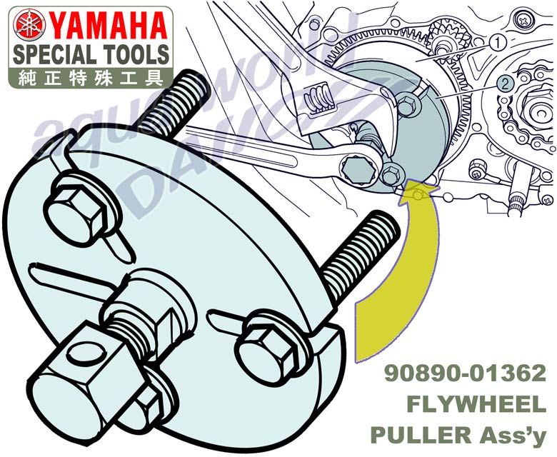 ヤマハ XLT1200 2001年モデル 純正 カバー,フライホイール (部品