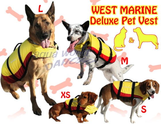 WEST MARINE DELUXE PET VEST