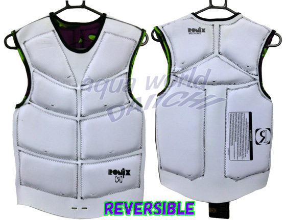 011 RONIX BILL NO ZIP IMPACT JACKET リバーシブル