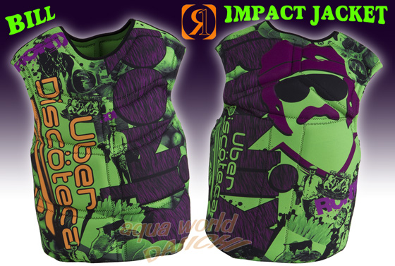 2011 ロニックス BILL NO ZIP IMPACT JACKET ウェイクボード用ライフベスト