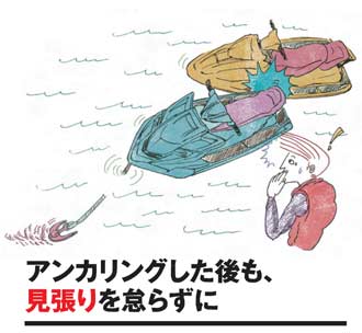 アンカリング見張り
