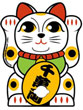 招き猫 フローティングマーカー