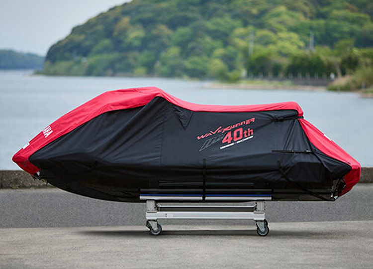 ���ʃv�����g WaveRunner 40���N�L�O�J�o�[ Q8T-YSK-007-001 ����o�C�N�ی�J�o�[