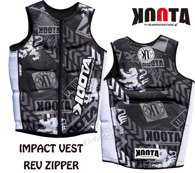 クータbyクエーキーセンス IMPACT VEST REVZIPPER