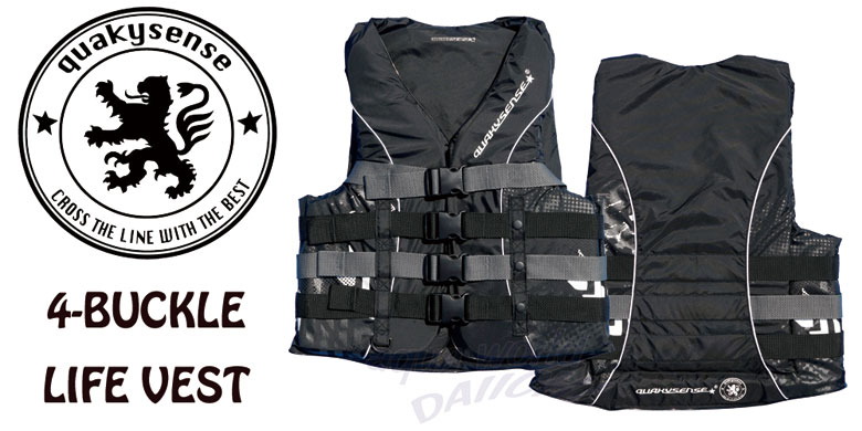 クエーキーセンス 4BUCKLE LIFEVEST