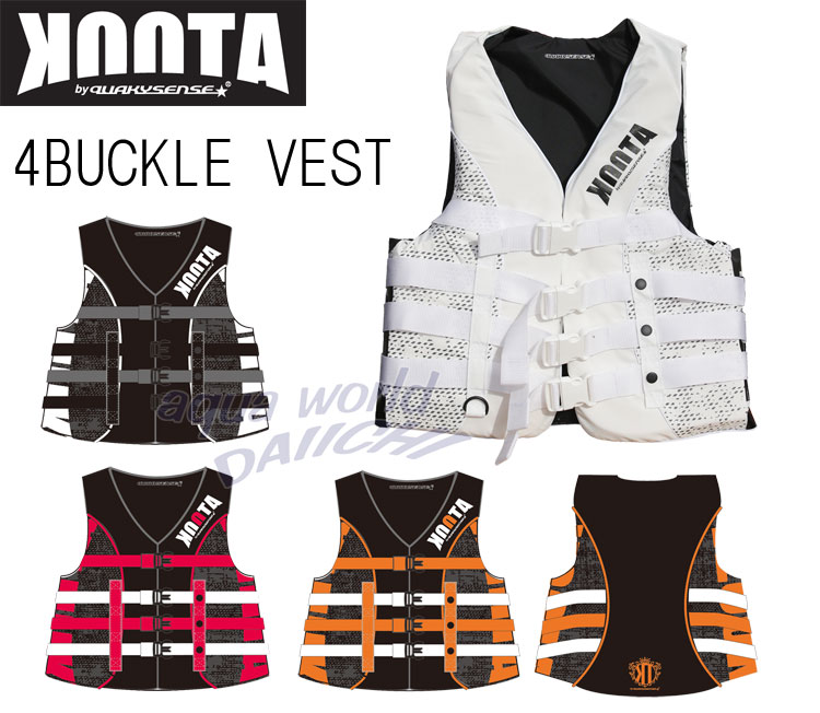 クータbyクエーキーセンス 4BUCKLE LIFEVEST