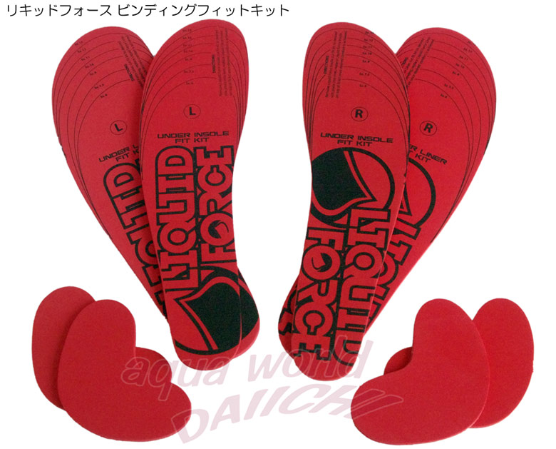 ビンディング用中敷き・インソール LIQUIDFORCE