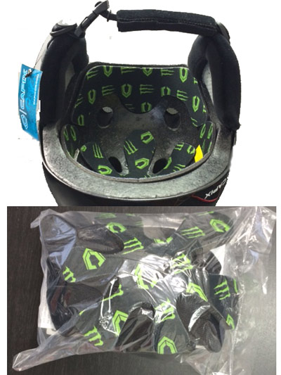 CAPIX HELMET MONSTER ENERGY×VITO SNOW